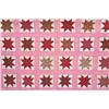 Image 2 : Vintage Pink and Red Calico Star Quilt