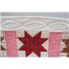 Image 4 : Vintage Pink and Red Calico Star Quilt