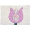Image 3 : Semi-Antique Lavender Tulip Quilt