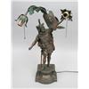 Image 1 : Spelter Medieval Warrior Lamp