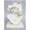 Image 1 : Art Nouveau Alabaster and Marble Bust with Lace