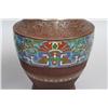 Image 3 : Pair Japanese Bronze and Champleve Cloisonne Vases
