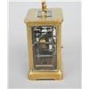 Image 3 : French Brass Carriage Alarm Clock