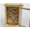 Image 6 : French Brass Carriage Alarm Clock
