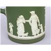 Image 4 : Tall Wedgwood Green Jasperware Jug