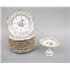 Image 1 : Dresden Porcelain Part Dessert Service