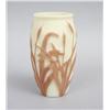 Image 4 : Phoenix Molded Glass Cattail and Dragonfly Vase