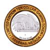 Image 2 : .999 Silver Palms Casino Las Vegas, Nevada $10 Limited Edition Gaming Token