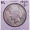 Image 1 : 1927-D $1 Peace Silver Dollar Coin