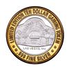 Image 1 : .999 Silver Golden Nugget Las Vegas, Nevada $10 Limited Edition Casino Gaming Token
