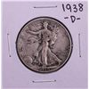 Image 1 : 1938-D Walking Liberty Half Dollar Coin