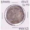 1863 Zs MO Mexico 8 Reales Silver Coin