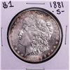 1881-S $1 Morgan Silver Dollar Coin