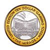 Image 1 : .999 Silver The Mirage Las Vegas, Nevada $10 Casino Limited Edition Gaming Token