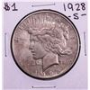 1928-S $1 Peace Silver Dollar Coin