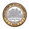Image 2 : .999 Silver Fiesta Casino and Hotel $10 Casino Limited Edition Gaming Token