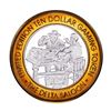 Image 1 : .999 Silver The Delta Saloon Nevada $10 Casino Limited Edition Gaming Token
