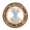 Image 2 : .999 Silver Reno Hilton Nevada $10 Casino Limited Edition Gaming Token