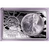 1994 $1 American Silver Eagle Coin & 2oz Silver Bar Set