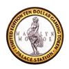 Image 1 : .999 Silver Palace Station Hotel and Casino $10 Casino Limited Edition Gaming Token