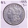 Image 1 : 1883-S $1 Morgan Silver Dollar Coin