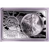 Image 1 : 1994 $1 American Silver Eagle Coin & 2oz Silver Bar Set