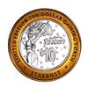 Image 1 : .999 Silver Stardust Resort Las Vegas, Nevada $10 Casino Limited Edition Gaming Token