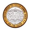 Image 2 : .999 Fine Silver Golden Nugget Laughlin $10 Casino Limited Edition Gaming Token