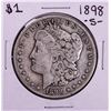 Image 1 : 1898-S $1 Morgan Silver Dollar Coin