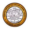 Image 2 : .999 Silver Reno/Tahoe International Airport $10 Casino Limited Edition Gaming Token