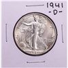 Image 1 : 1941-D Walking Liberty Half Dollar Coin