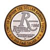 Image 2 : .999 Silver Riviera Hotel & Casino Las Vegas $10 Casino Limited Edition Gaming Token
