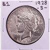 Image 1 : 1928-S $1 Peace Silver Dollar Coin