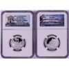 Image 1 : Lot of (2) Proof Silver America's National Park Quarter Coins NGC PF69 Ultra Cameo