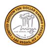 Image 2 : .999 Silver The Mirage Las Vegas, Nevada $10 Casino Limited Edition Gaming Token