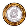 Image 1 : .999 Silver Palms Casino Las Vegas, NV $10 Casino Limited Edition Gaming Token
