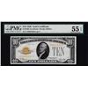 Image 1 : 1928 $10 Gold Certificate Note Fr.2400 PMG About Uncirculated 55EPQ