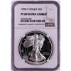 Image 1 : 1993-P $1 Proof American Silver Eagle Coin NGC PF69 Ultra Cameo
