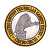 Image 1 : .999 Silver Circus Circus Hotel & Casino Reno, NV $10 Limited Edition Gaming Token