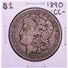 Image 1 : 1890-CC $1 Morgan Silver Dollar Coin