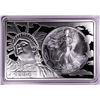 Image 1 : 1994 $1 American Silver Eagle Coin & 2oz Silver Bar Set