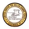 Image 2 : .999 Silver Westward Ho Casino Las Vegas $10 Casino Limited Edition Gaming Token