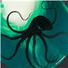 Image 2 : Wyland "Octopus In Green" Original Watercolor On Paper