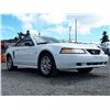 Image 8 : D4 --  2003 FORD MUSTANG CONVERTIBLE, White, 69355 MILES
