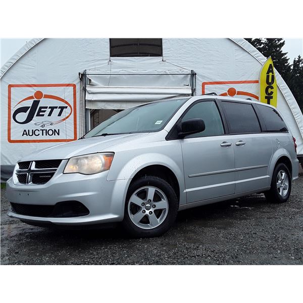 E2 --  2012 DODGE GRAND CARAVAN SE, Silver, 234700 KM's