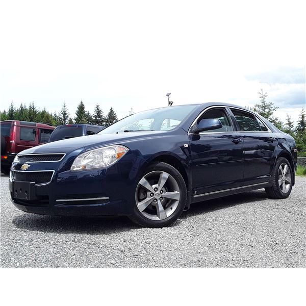E1 --  2008 CHEVROLET MALIBU 2LT, Blue, 162934 KM's