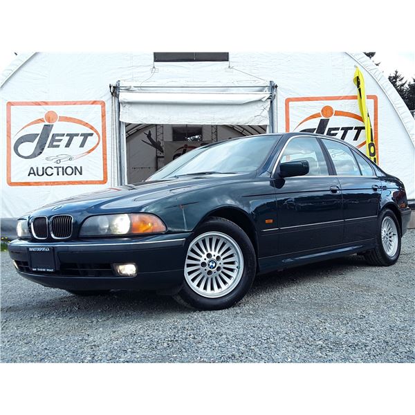 0S --  1998 BMW 540I , Green, TMU KM's  "NO RESERVE"