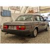 Image 12 : 0A --  1989 VOLVO 240 DL, Silver, 256,711 TMU KM's   "NO RESERVE"