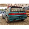 Image 22 : 0M --  1991 HONDA CIVIC SI, Teal, 60968 KM's   "NO RESERVE"