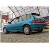 Image 25 : 0M --  1991 HONDA CIVIC SI, Teal, 60968 KM's   "NO RESERVE"